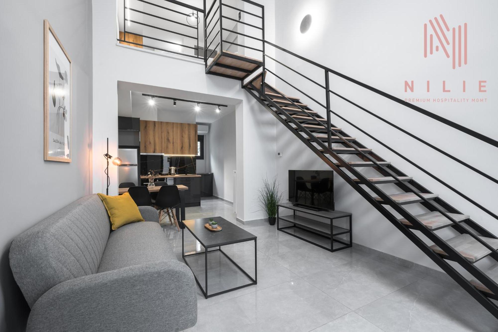 テッサロニキRailway Lofts, Nilie Hospitality Mgmtアパートメント エクステリア 写真