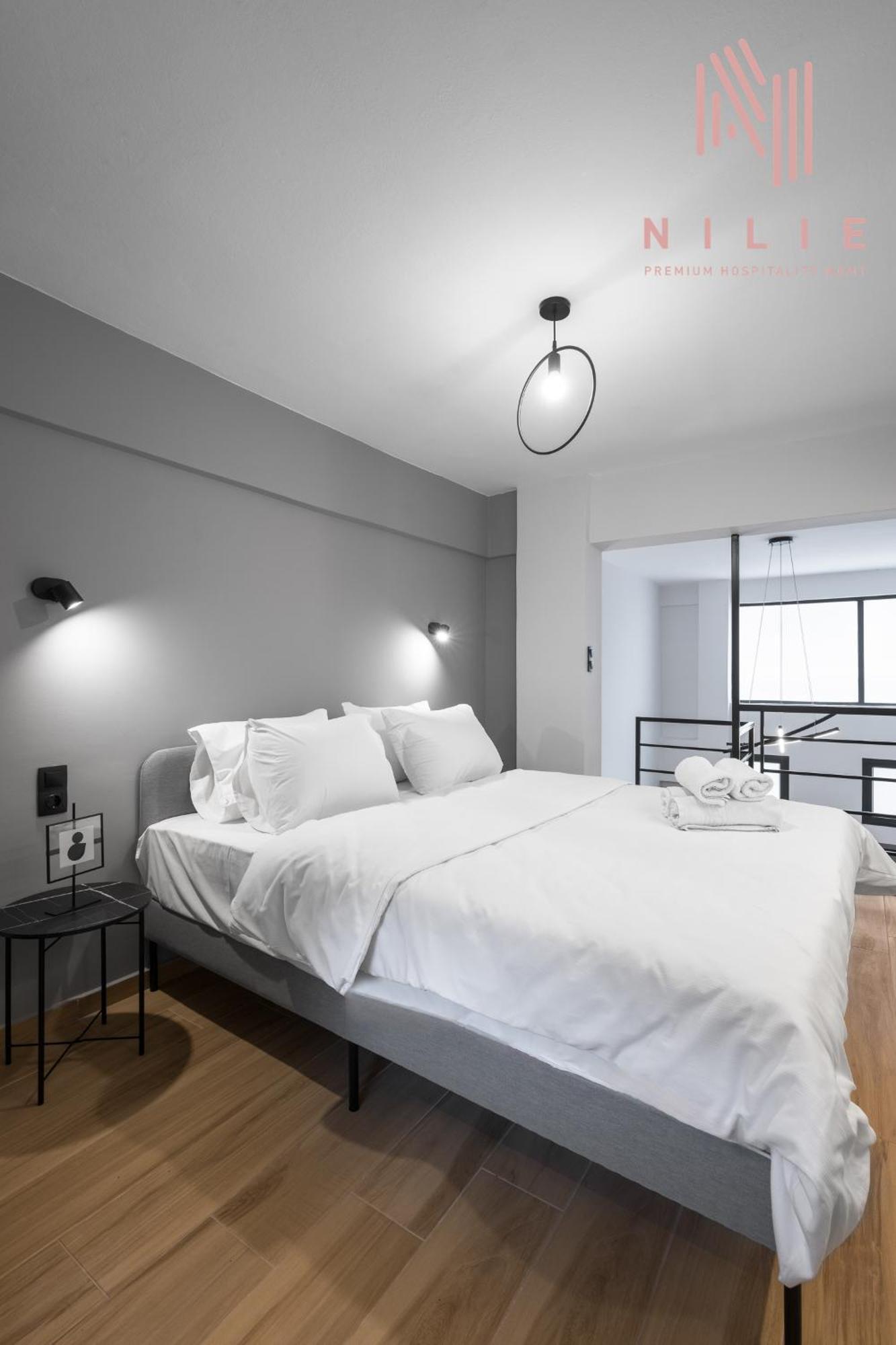 テッサロニキRailway Lofts, Nilie Hospitality Mgmtアパートメント エクステリア 写真